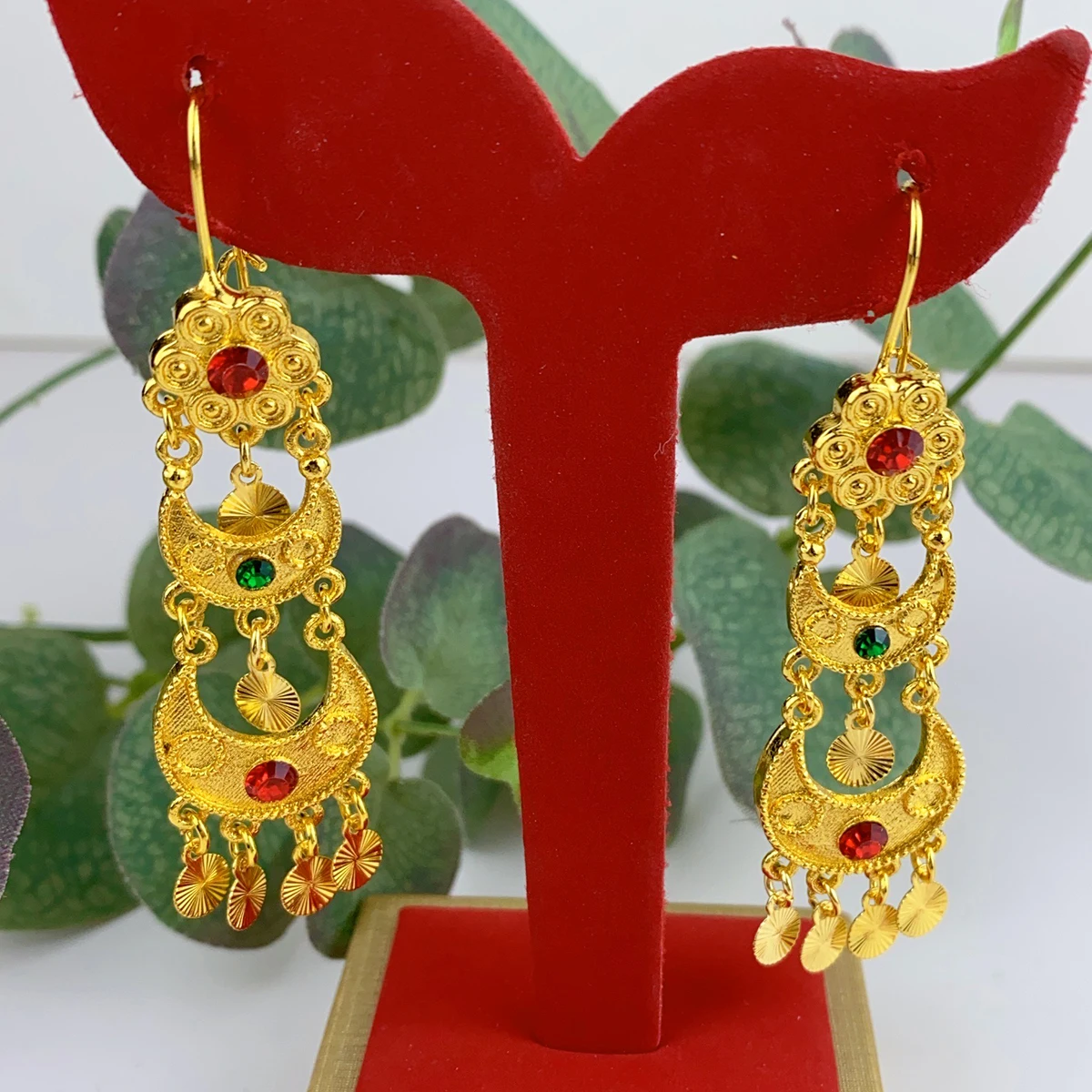 Women Accessories Dubai - Indian Drop Dangle Earrings Jewelry For