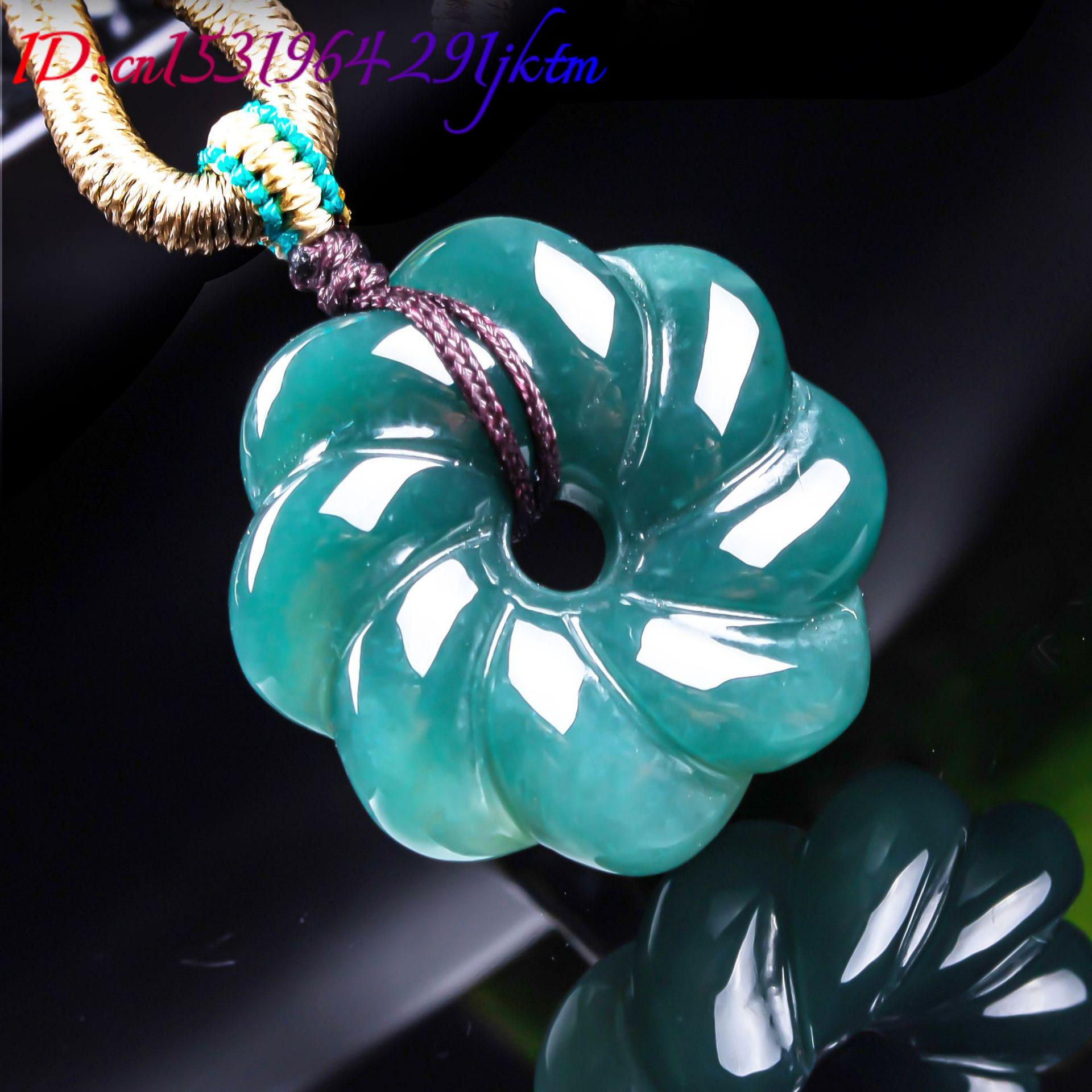 Natural Burmese Jadeite Flower - огляд і ціна Women Accessories Jewelry