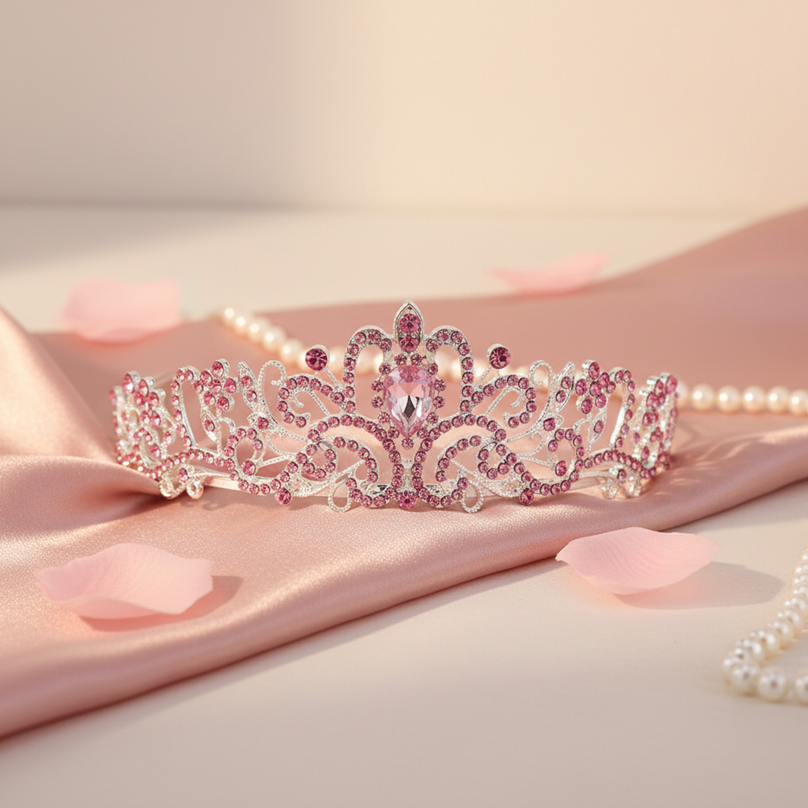 Elegant Bridal Crown Sparkly R - огляд і ціна Women Accessories Jewelry