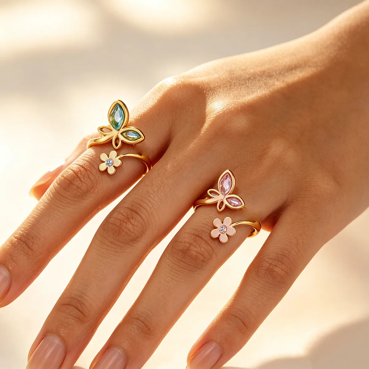 Adjustable Flower Rings for Wo - огляд і ціна Women'S Accessories Trends 2026
