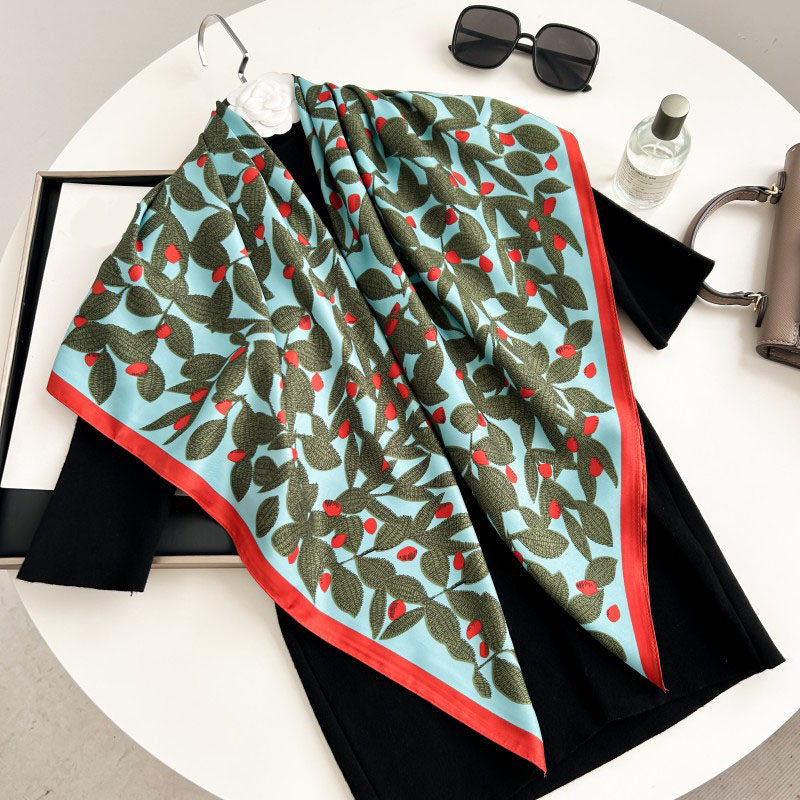 90cm Square Scarf High Quality - огляд і ціна Silk Scarf Square