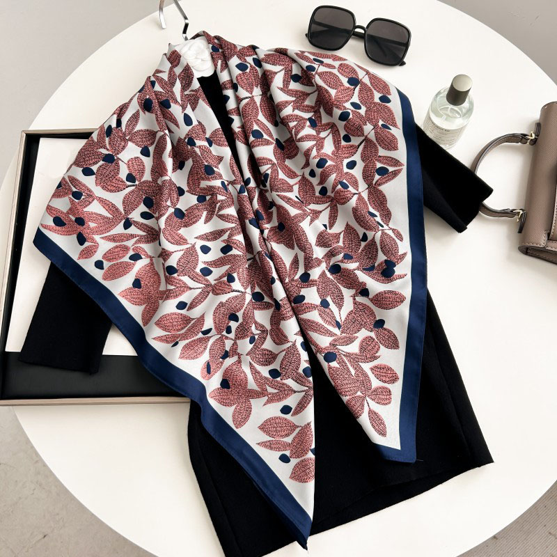 90cm Square Scarf High Quality - огляд і ціна Silk Scarf Square