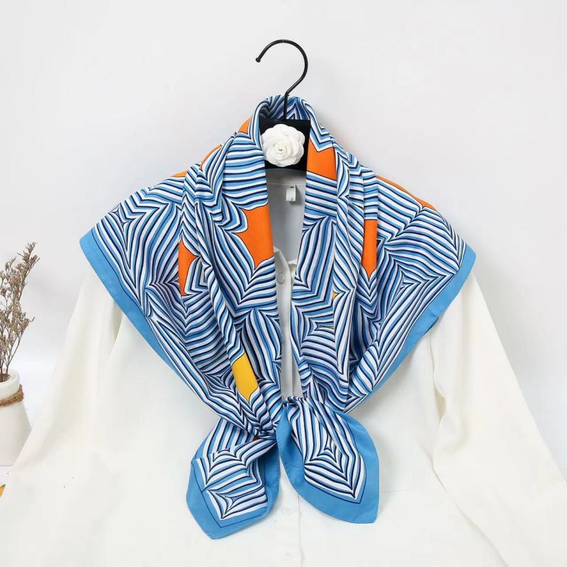 90cm Square Scarf High Quality - огляд і ціна Silk Scarf Square