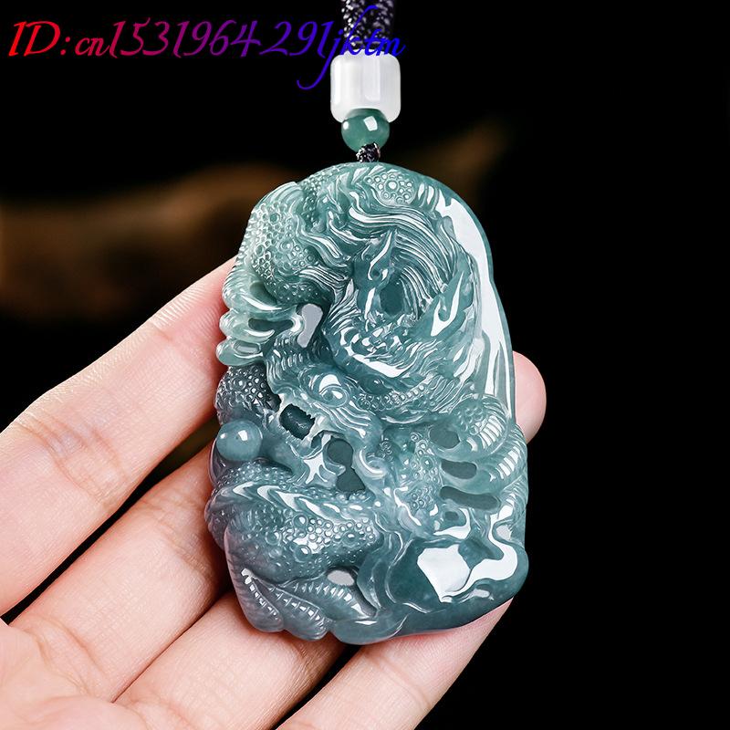 Natural Burmese Jadeite Dragon - огляд і ціна Women Accessories Jewelry
