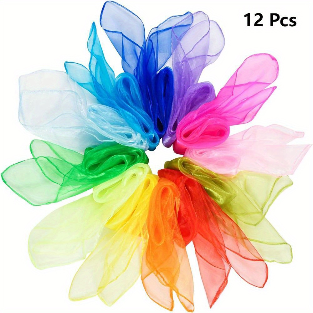 10pcs/12pcs New Style Square J - огляд і ціна Silk Scarf Square