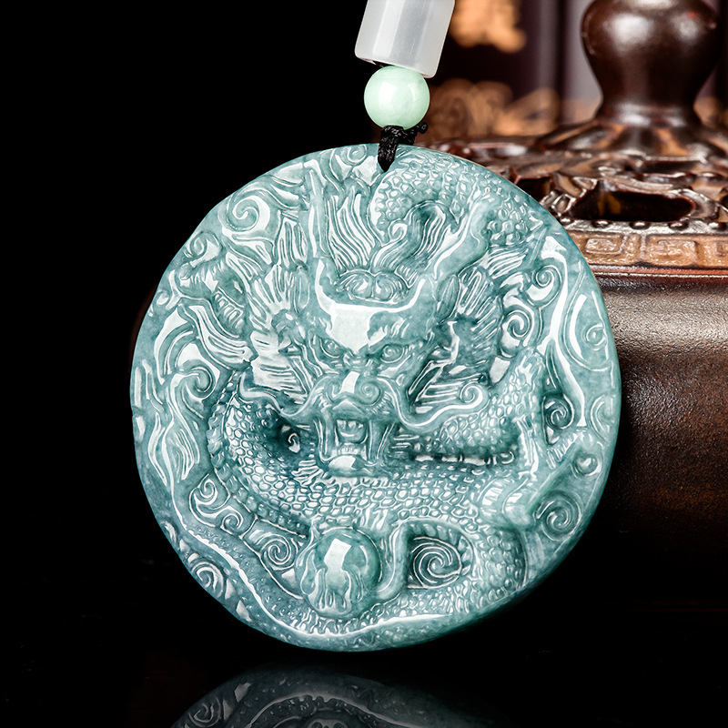 Burmese Jadeite Dragon Pendant - огляд і ціна Women Accessories Jewelry