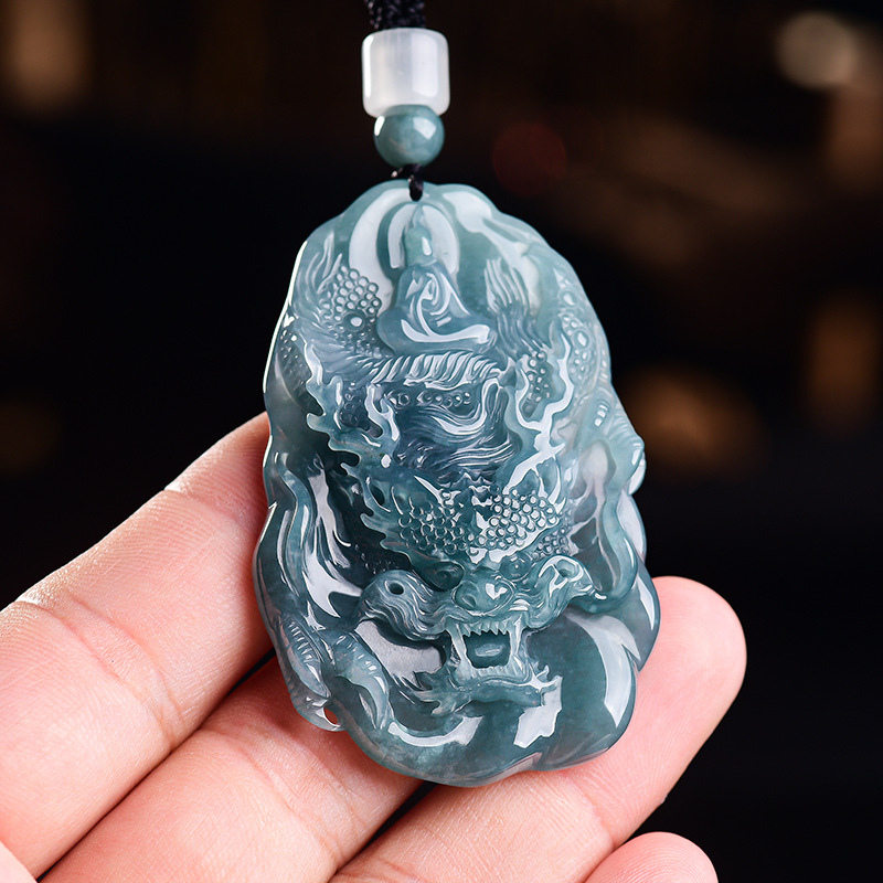 Natural Burmese Jadeite Dragon - огляд і ціна Women Accessories Jewelry