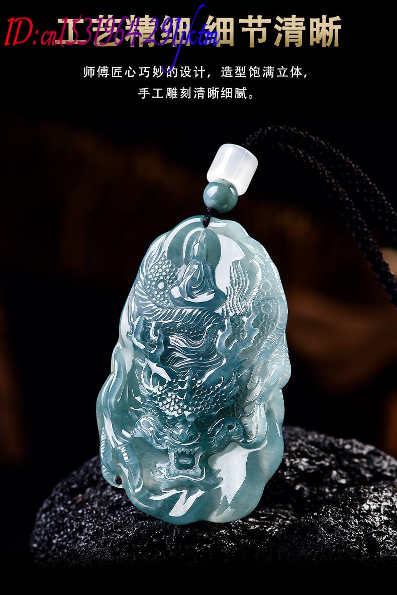 Natural Burmese Jadeite Dragon - огляд і ціна Women Accessories Jewelry