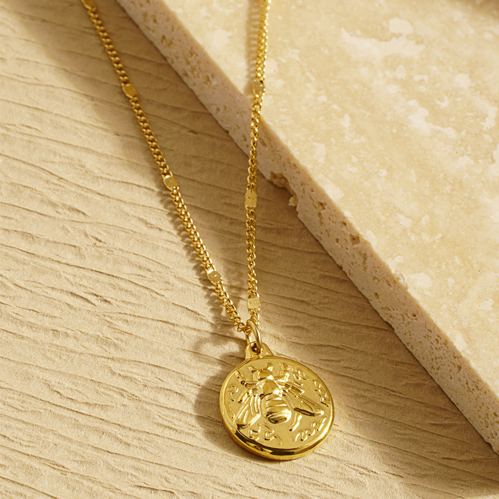 Stainless Steel Women Delicate - огляд і ціна Coin Necklace Delicate