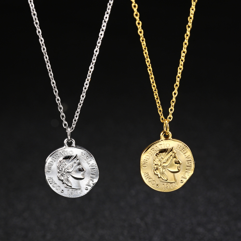 Stainless Steel Women Delicate - огляд і ціна Coin Necklace Delicate