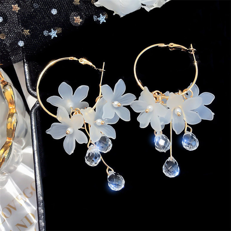 Korean Fashion Zircon White Fl - огляд і ціна Women'S Accessories Trends 2026