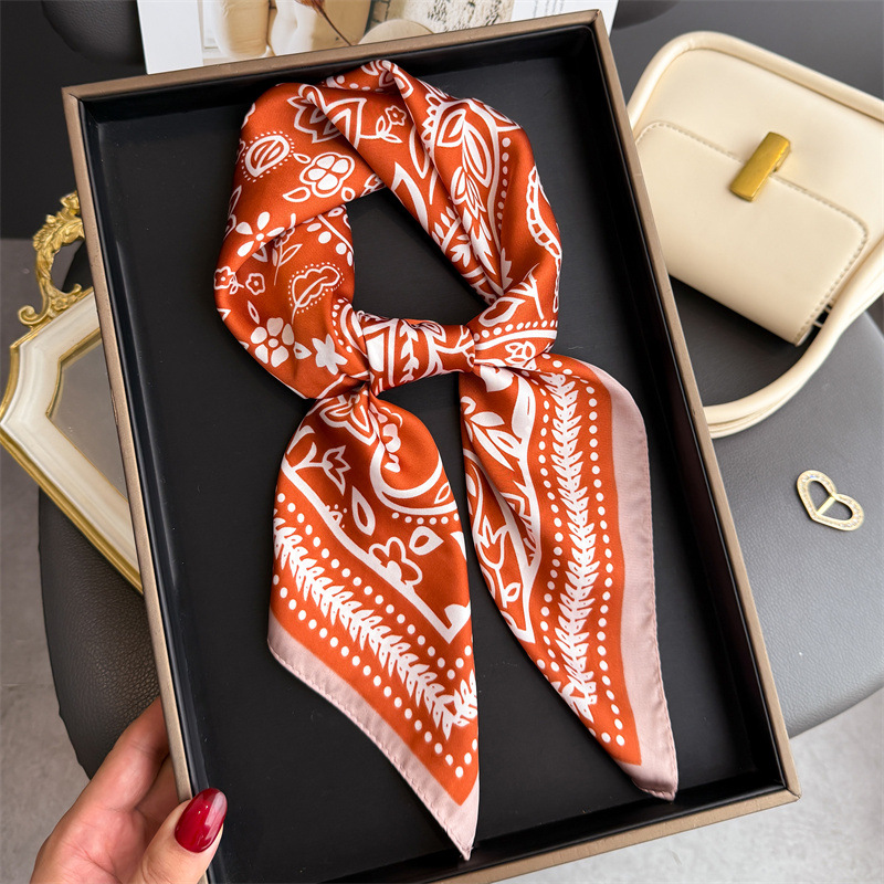 1Pc cashew print fashion silk  - огляд і ціна Silk Scarf Square