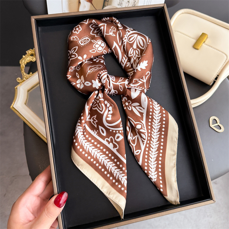 1Pc cashew print fashion silk  - огляд і ціна Silk Scarf Square