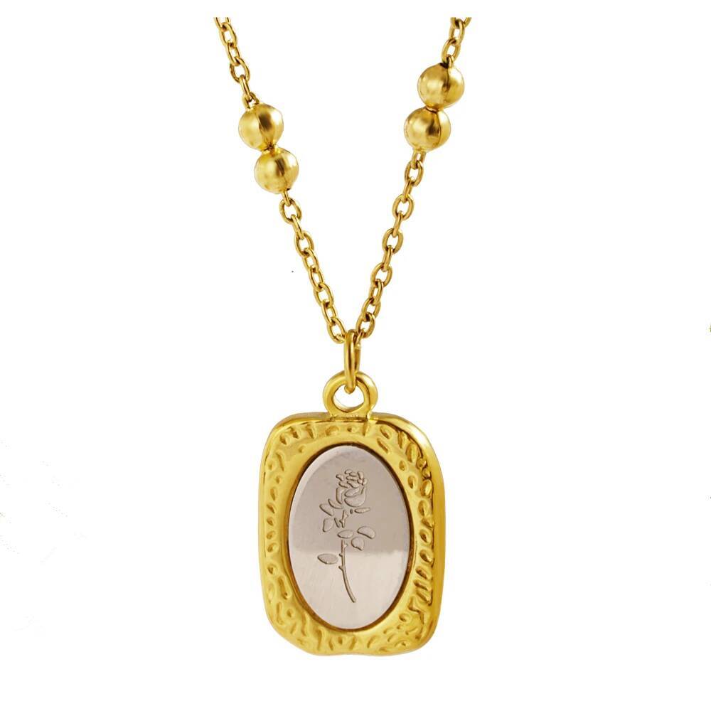 Stainless Steel Fashion Rose F - огляд і ціна Coin Necklace Delicate
