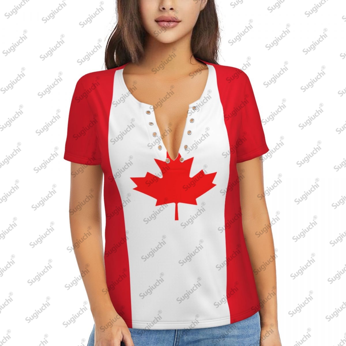 2025 Canada Flag Sexy Deep V N - огляд і ціна Women'S Accessories Canada