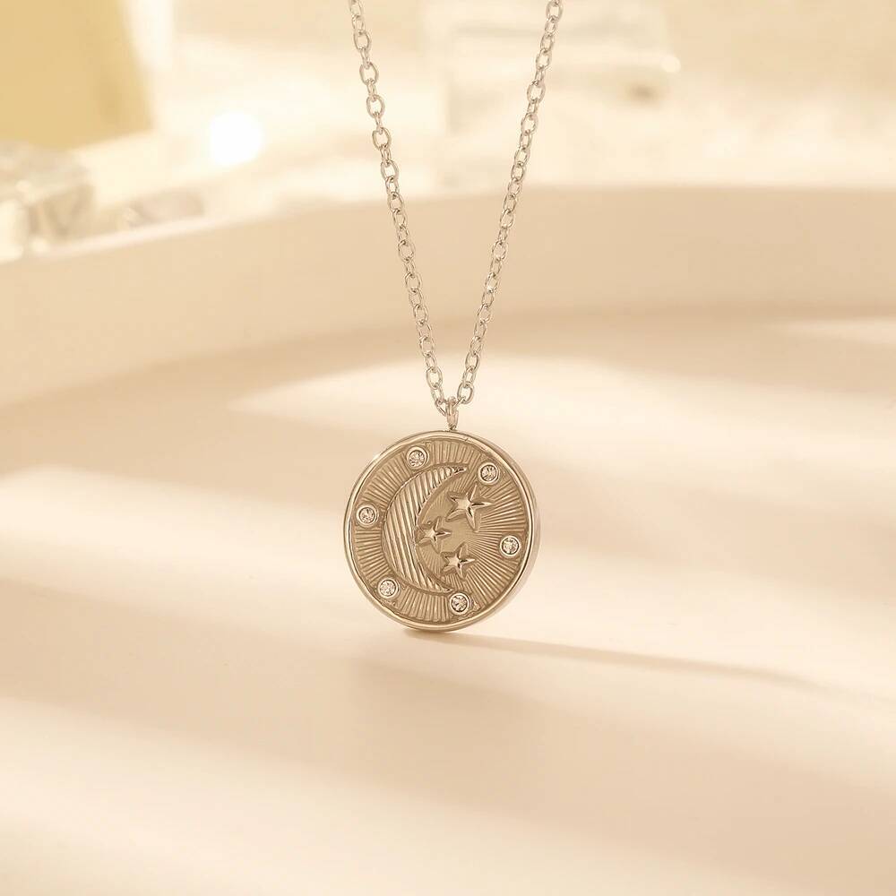 Stainless Steel Women Delicate - огляд і ціна Coin Necklace Delicate