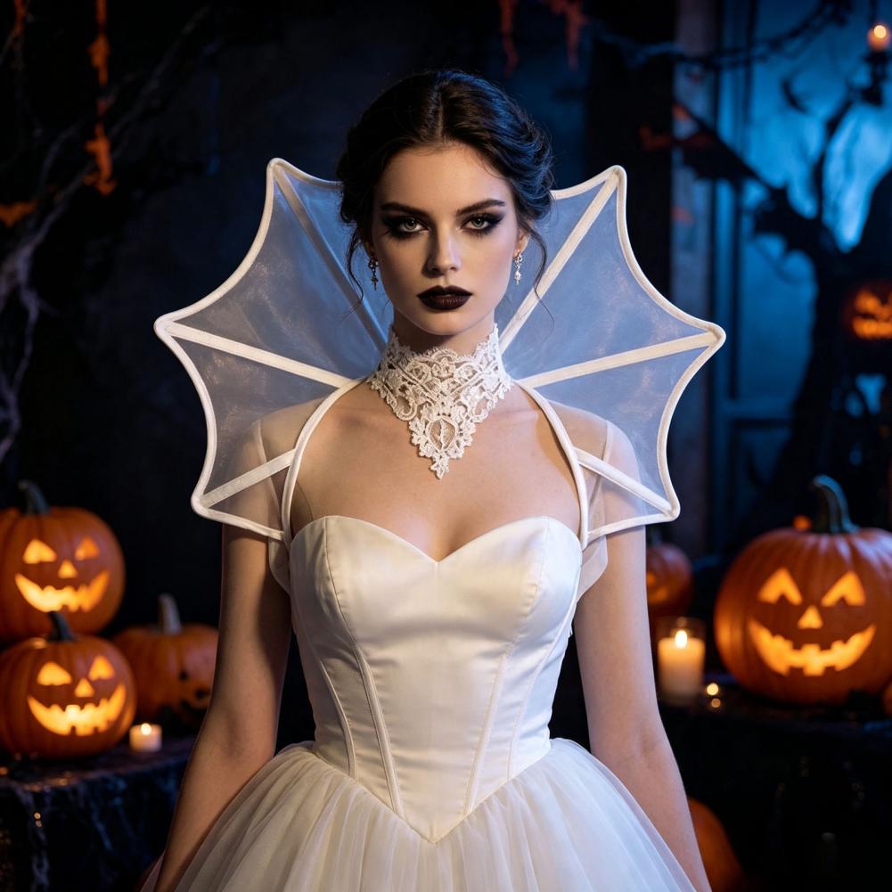 Stand Up Vampire Collar, Gothi - огляд і ціна Women'S Vampire Accessories