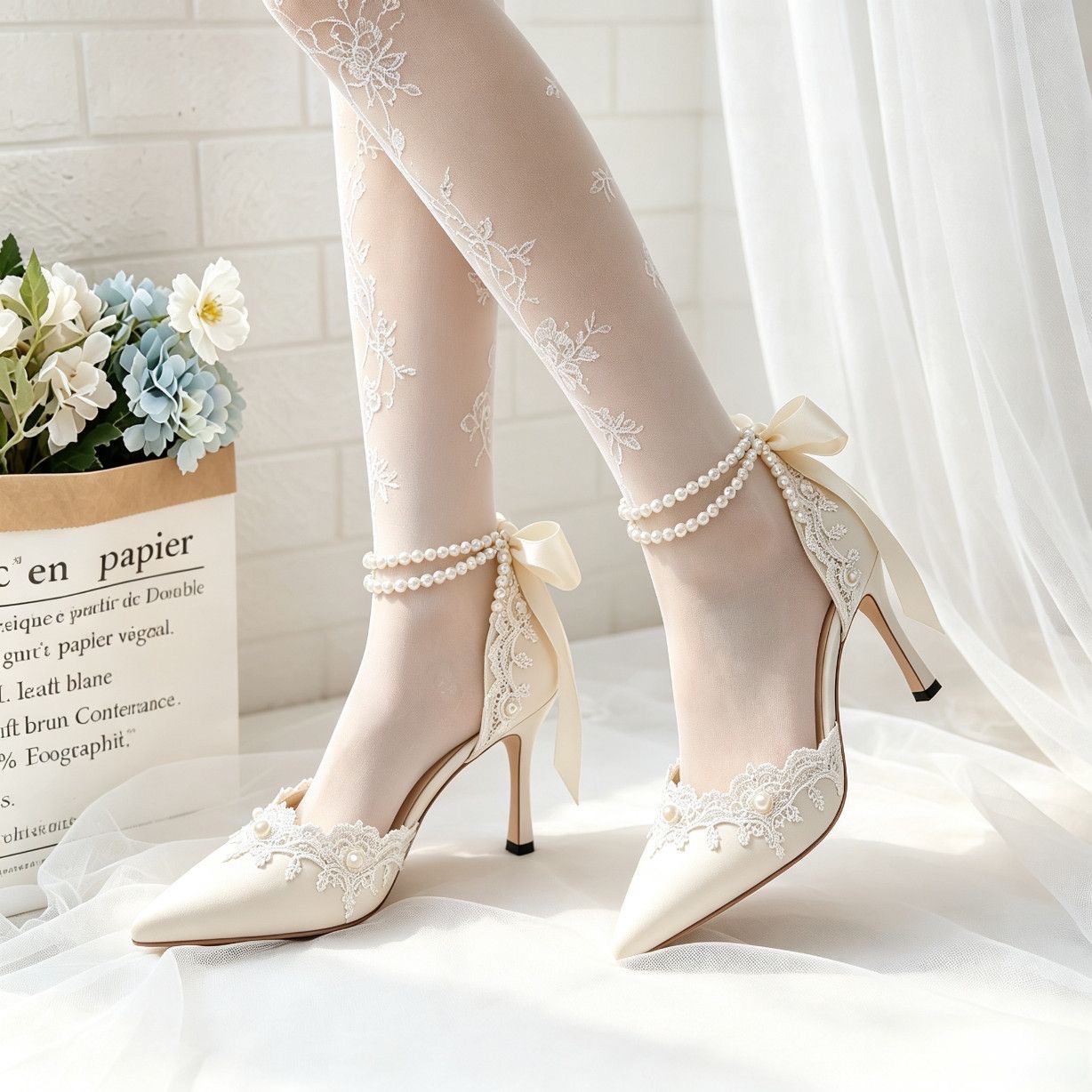high heels for woman pearl par - огляд і ціна Women'S Y2K Accessories