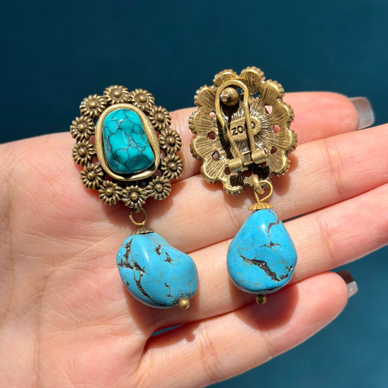 Vintage Turquoise Earrings Nat - огляд і ціна Women'S Accessories Trends 2026