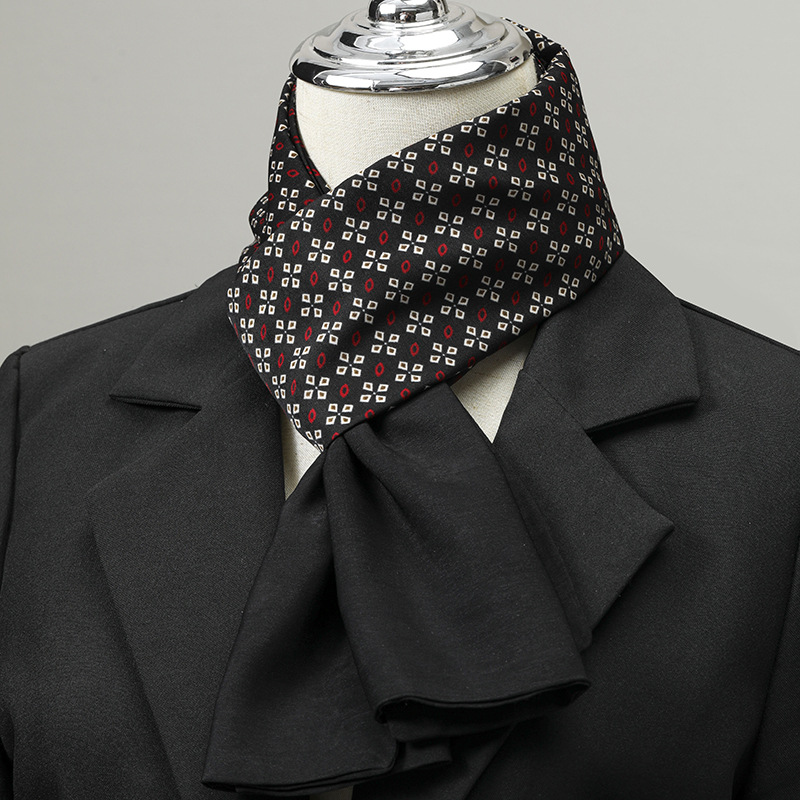 Men's Scarf Imitation Silk Nec - огляд і ціна Silk Scarf Square