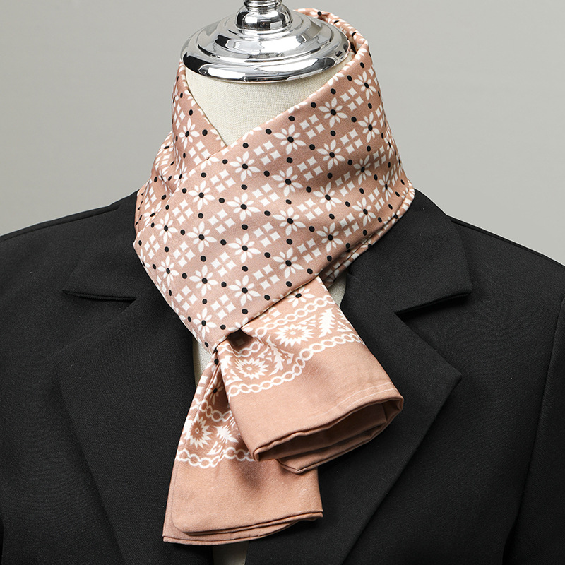 Men's Scarf Imitation Silk Nec - огляд і ціна Silk Scarf Square