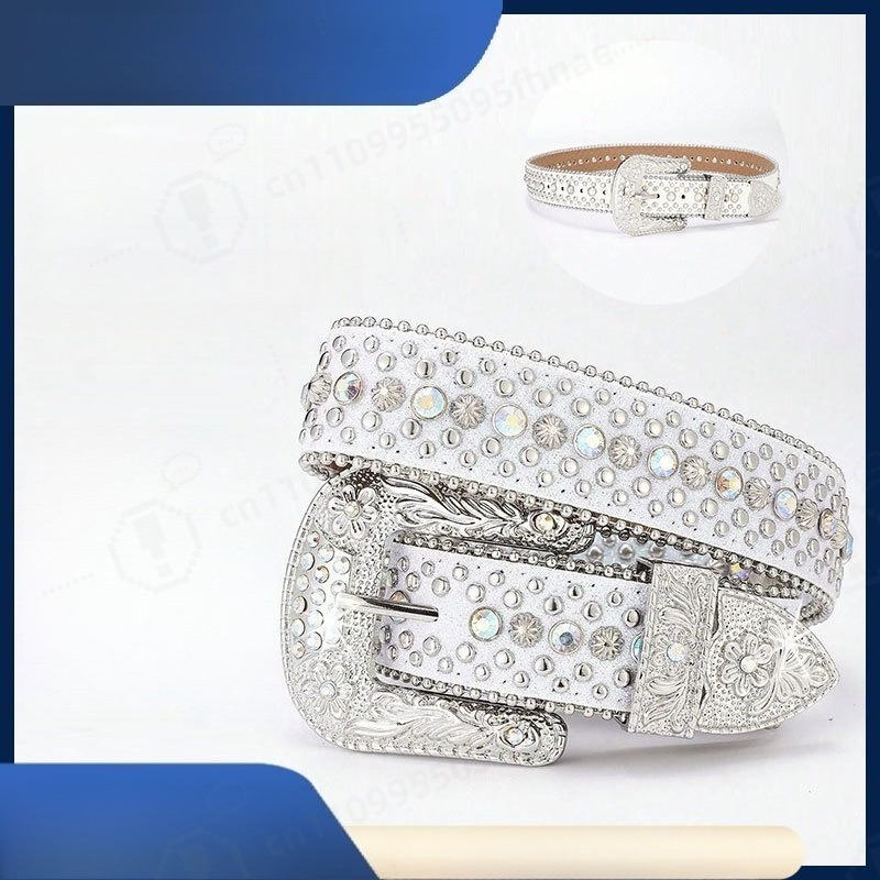 Y2K Style Rhinestone Belt For  - огляд і ціна Women'S Y2K Accessories