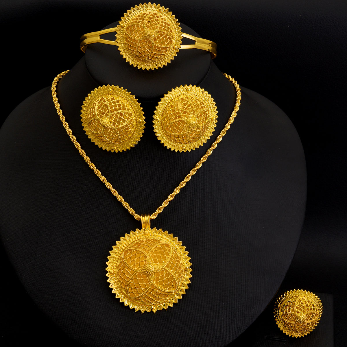 Africa Dubai Golden Color Jewe - огляд і ціна Women Accessories Dubai