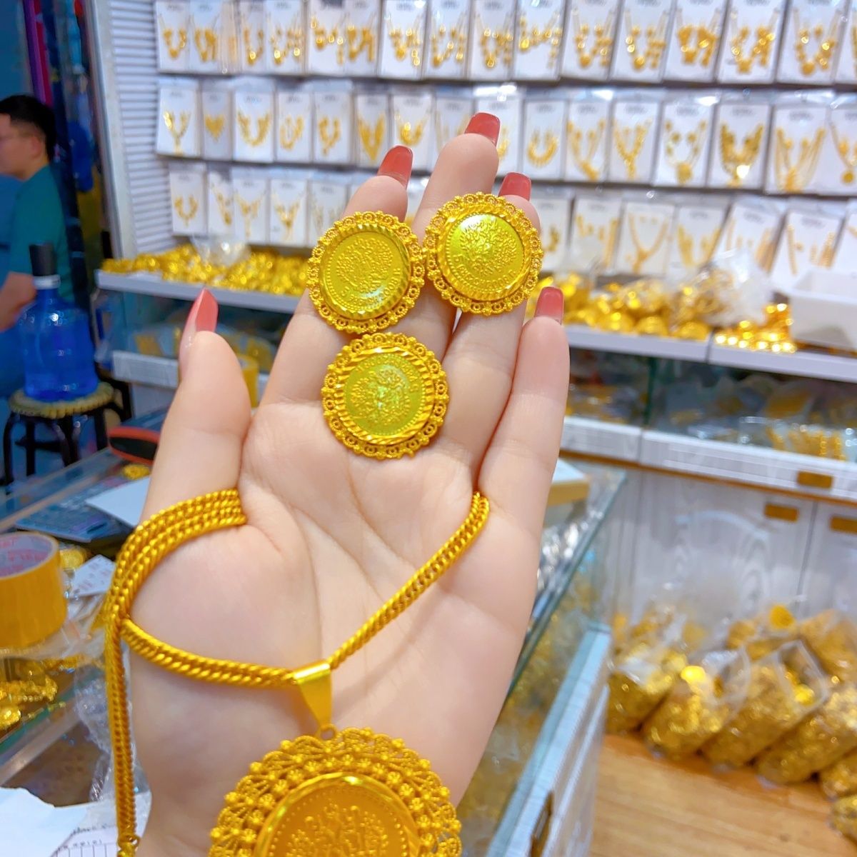 New 24K Gold Plated Dubai Jewe - огляд і ціна Women Accessories Dubai