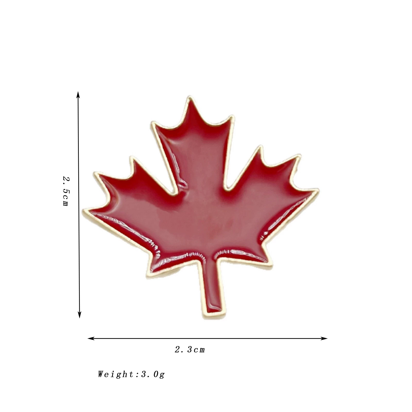 Enameled Red Maple Brooches Ca - огляд і ціна Women'S Accessories Canada