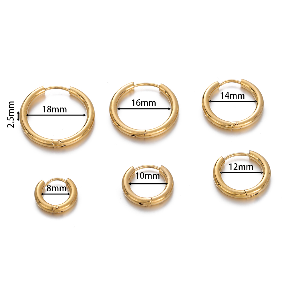 2 pcs 8/10/12/14/16/18mm Stain - огляд і ціна Women'S Y2K Accessories