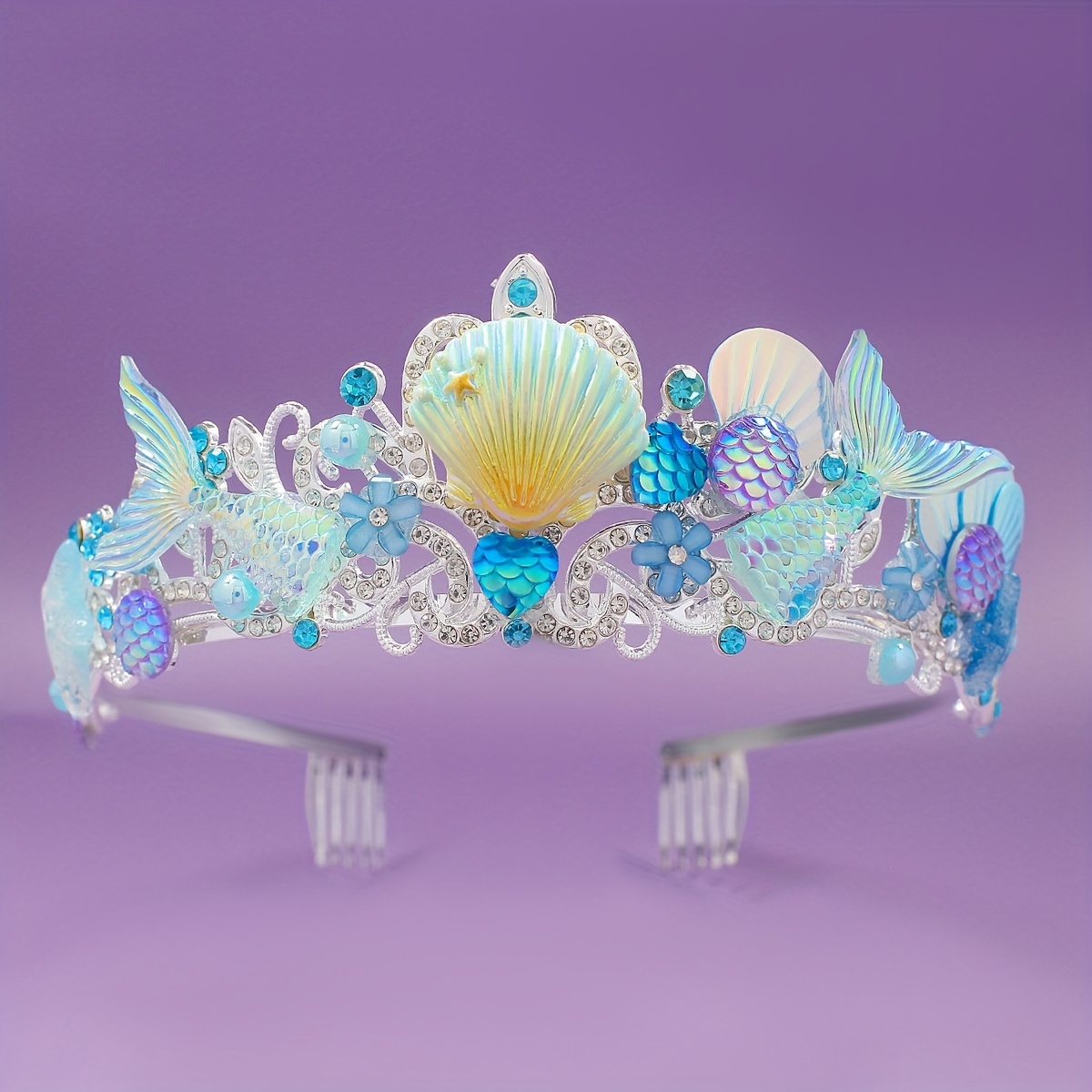 2025 New Mermaid Hair Comb Cro - огляд і ціна Women Accessories Jewelry