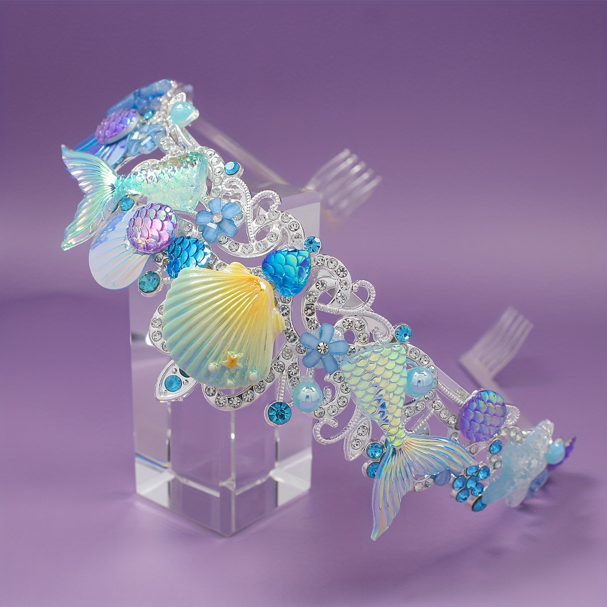 2025 New Mermaid Hair Comb Cro - огляд і ціна Women Accessories Jewelry