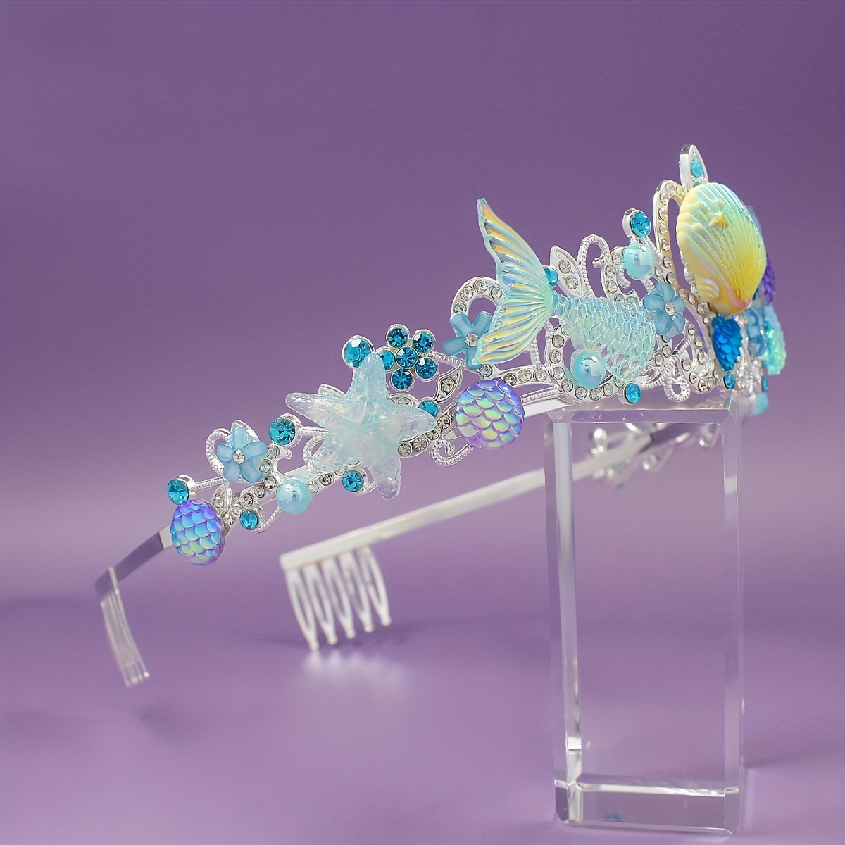 2025 New Mermaid Hair Comb Cro - огляд і ціна Women Accessories Jewelry